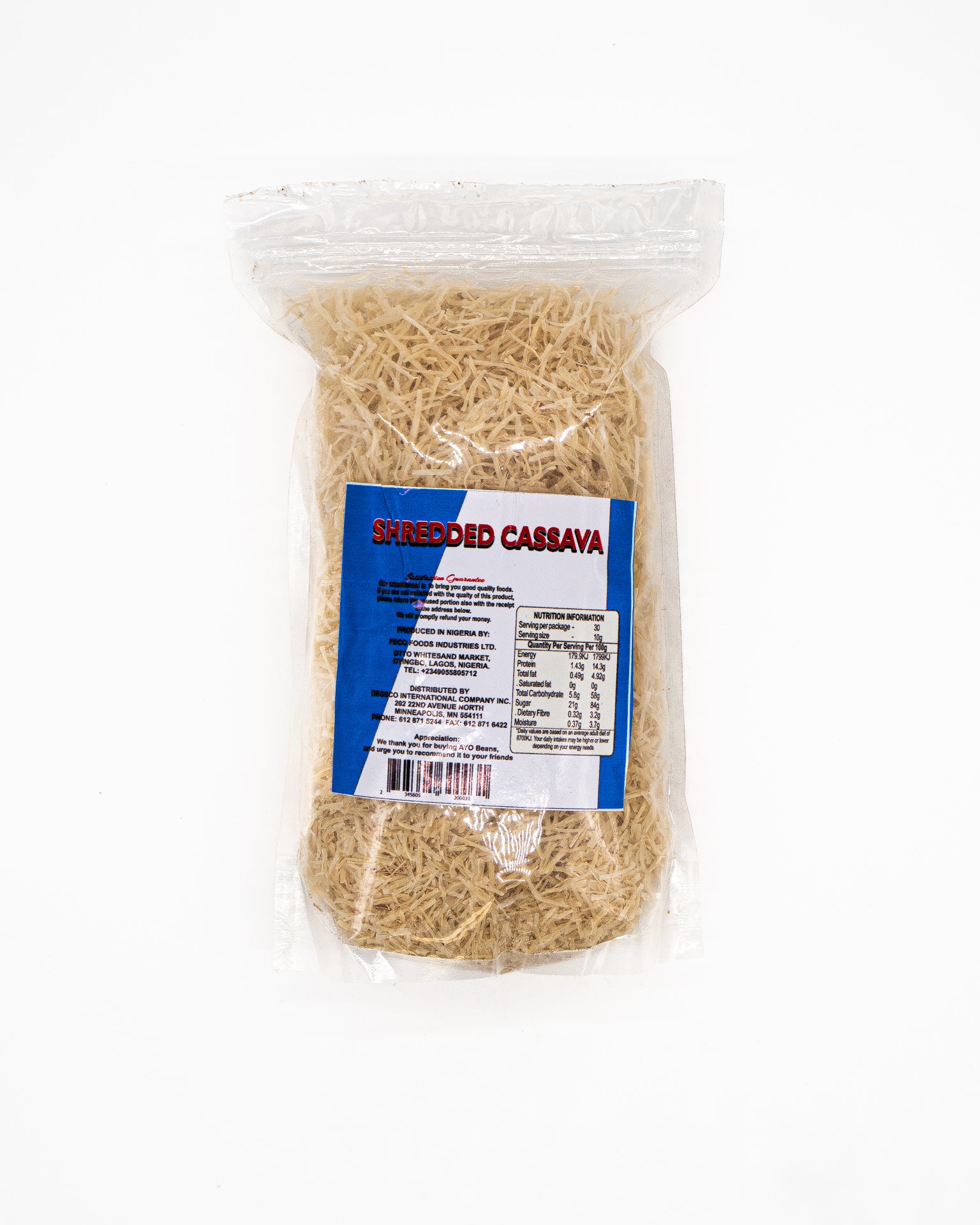 Abacha (Shredded Cassava)