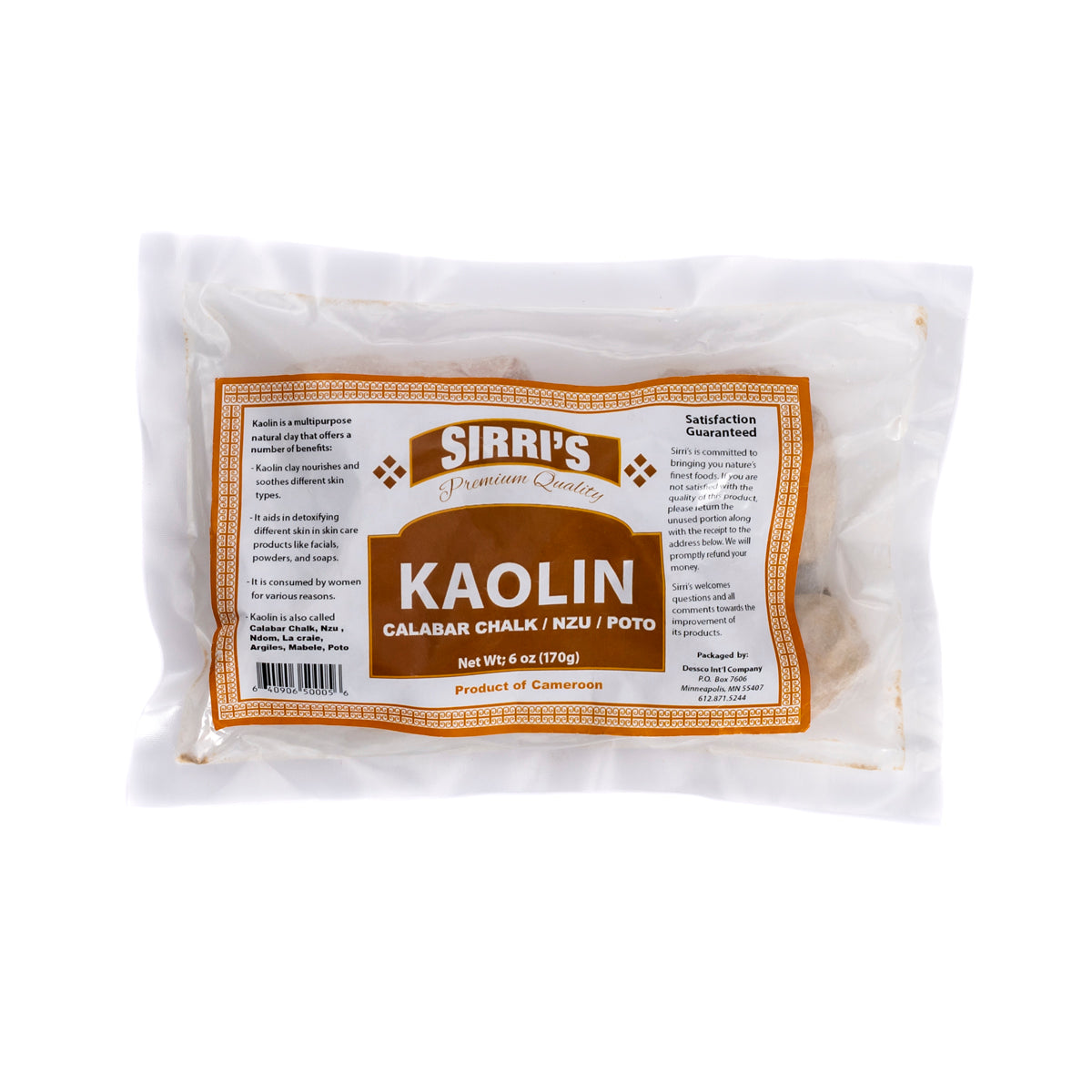 Kaolin/Calabar Chalk/Nzu/Poto - 6oz