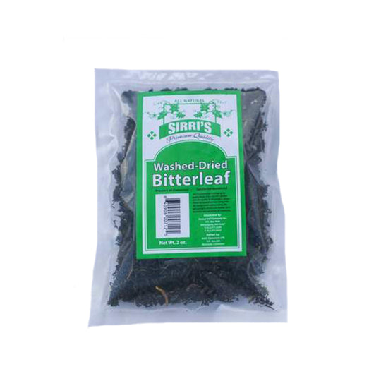 Washed Dried Bitter Leaf - 2oz